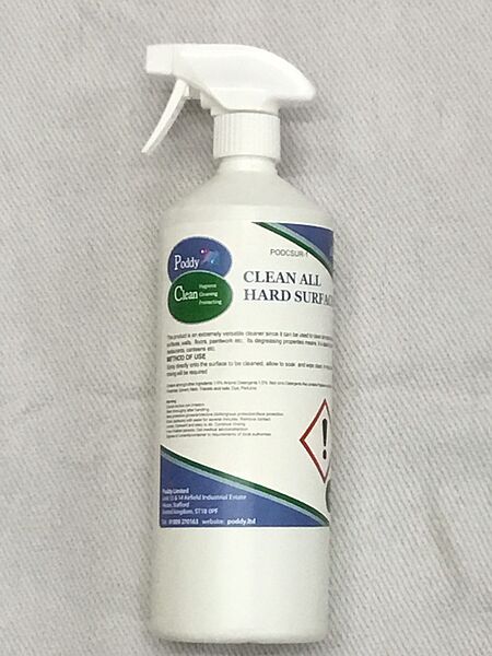 Poddy Clean - Clean All Hard Surfaces 1ltr