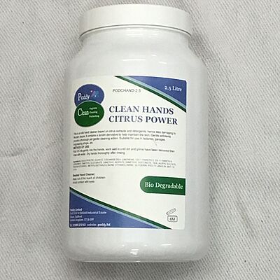 Poddy Clean - Clean Hands Citrus Power 2.5ltr
