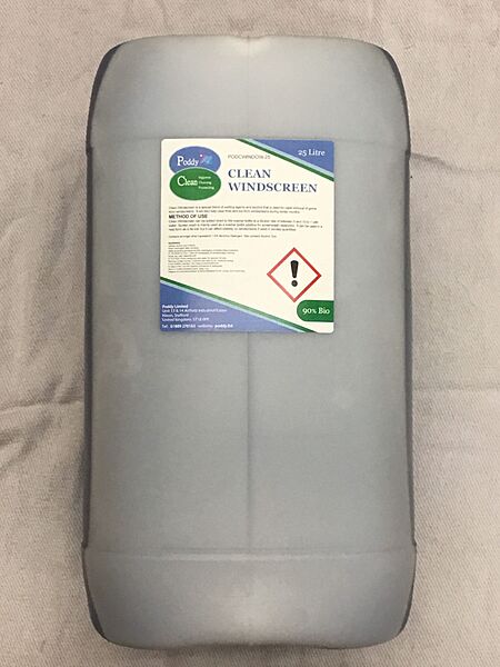 Poddy Clean -Screen Wash Concentrate 25ltr