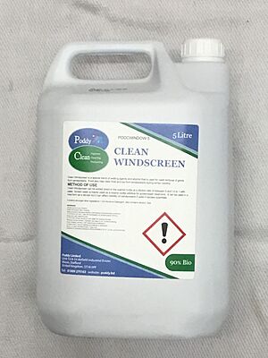 Poddy Clean - Screen Wash Concentrate 5ltr