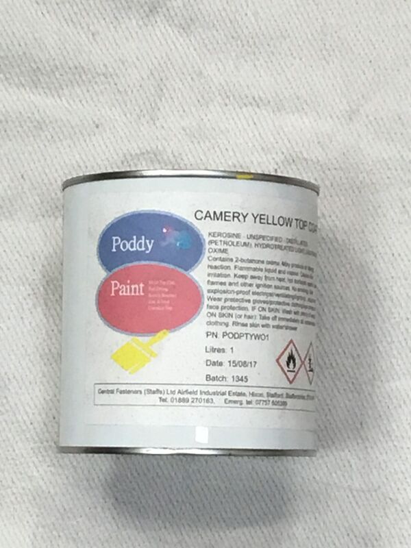 Poddy Paint BS10E55 Camery Yellow Metal Top