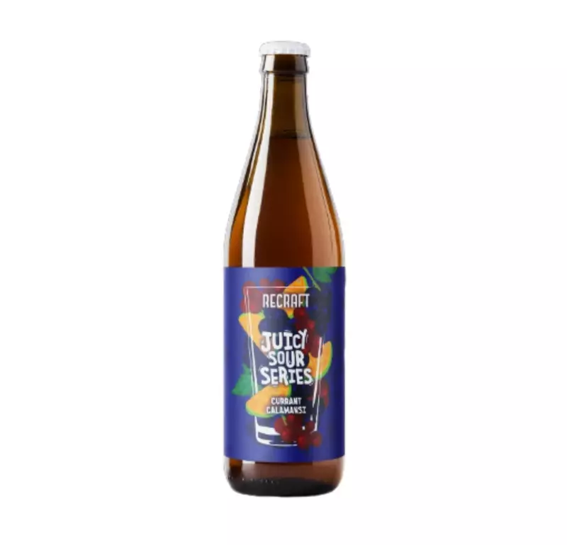 JUICY SOUR SERIES CURRANT CALAMANSI 4.5% BOTTLE