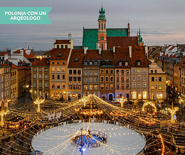 PUENTE DE DICIEMBRE EN POLONIA CON UN ARQUEÓLOGO