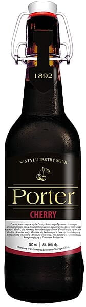 STAROPOLSKIE PORTER CHERRY BOTTLE