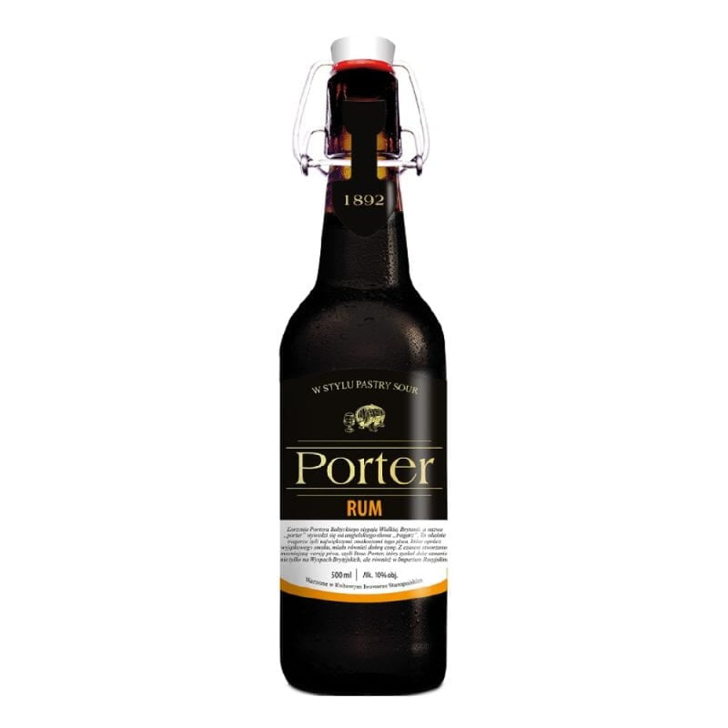 STAROPOLSKIE PORTER RUM BOTTLE