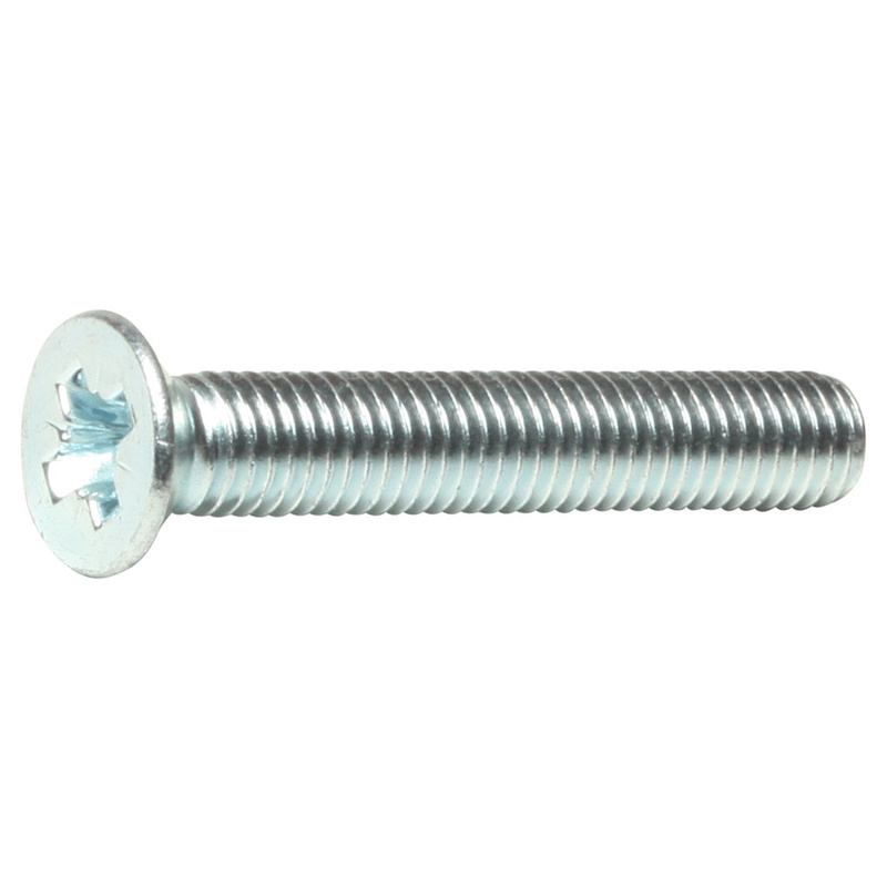 M8 X 50 Pozi Csk Machine Screw BZP