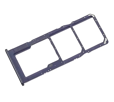 For Samsung Galaxy A50s , A507 - Replacement Sim & SD Card Tray - Purple