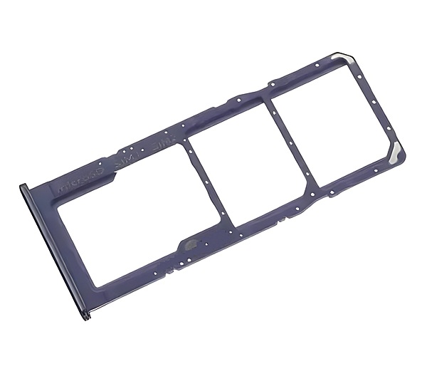For Samsung Galaxy A50s , A507 - Replacement Sim & SD Card Tray - Purple