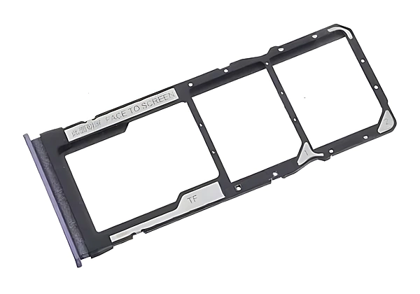 Xiaomi Redmi Note 9T - Replacement Dual SIM & SD Card Tray - Purple