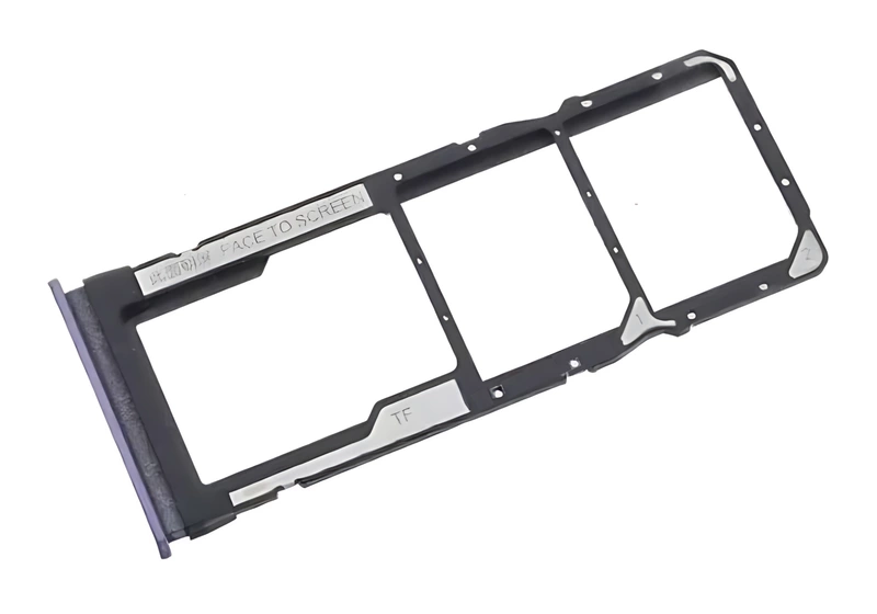 Xiaomi Redmi Note 9T - Replacement Dual SIM & SD Card Tray - Purple