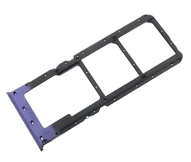 Oppo A52 - Replacement Dual SIM & SD Card Tray - Purple