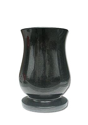 Granieten vaas zwart Granieten vaas zwart