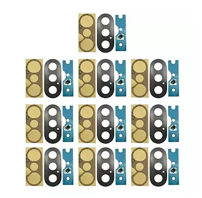 (10 pack) Original Glass Camera Lens with Adhesive - iPhone XS
