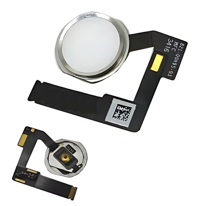 For iPad Pro 10.5 (2017) - Replacement Home Button Flex Assembly 821 - 00895 - White - Silver