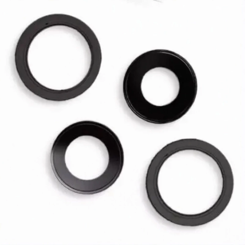 Replacement Glass Camera Lens With Frame - Apple iPhone 13 , 13 Mini - Black