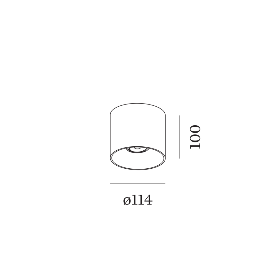 Ray Ceiling Surf 1.0 PAR16 Black