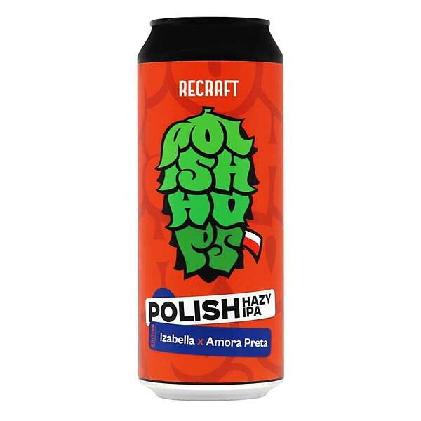 POLISH HOPS HAZY IPA IZABELA AMORA PRETA 5.1% CAN