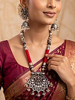 Crimson Temple Jewelry Set