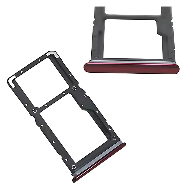 Xiaomi Mi Mix 3 - Replacement SIM & SD Card Tray Holder - Red