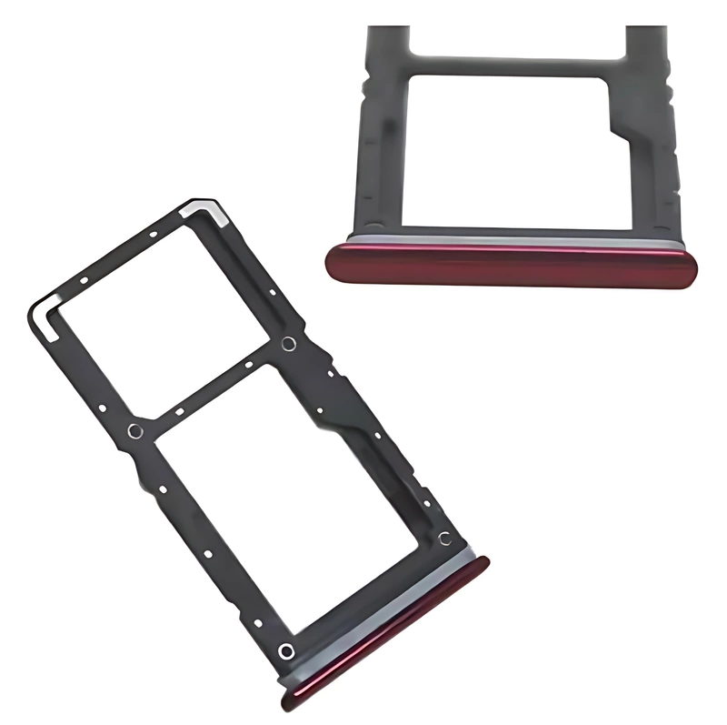 Xiaomi Mi Mix 3 - Replacement SIM & SD Card Tray Holder - Red