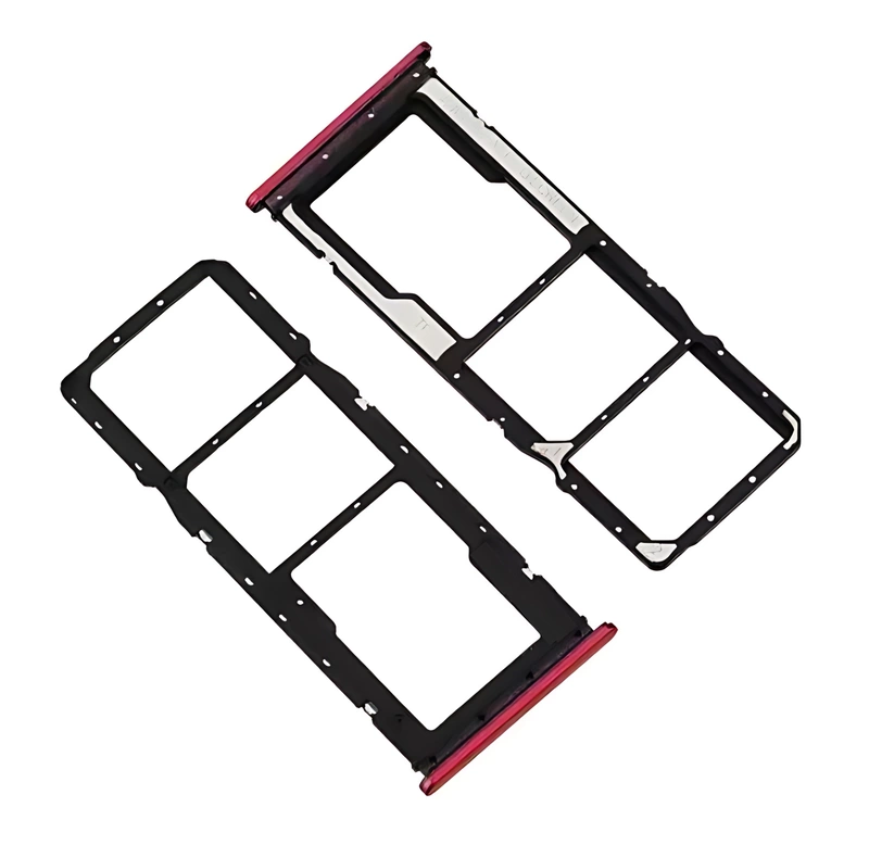 Xiaomi Redmi 8 - Replacement Dual SIM Card Tray - Red