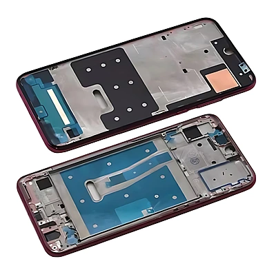 Genuine Honor 20i - Replacement Mid Frame Chassis Assembly With Buttons - Red - Original
