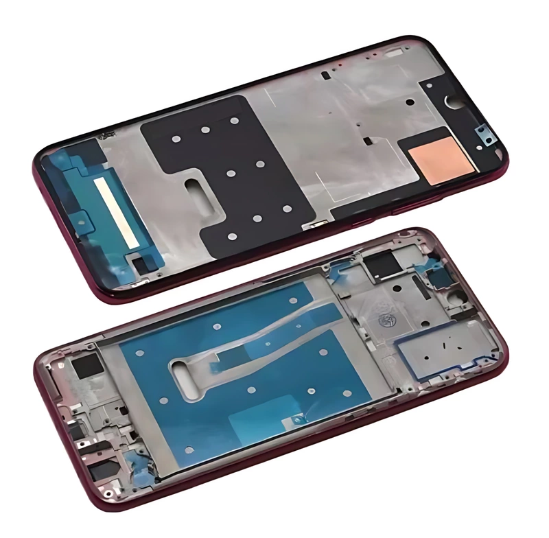 Genuine Honor 20i - Replacement Mid Frame Chassis Assembly With Buttons - Red - Original