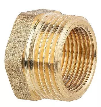 Messing Reduzierstueck 1 1/4" x 3/4"