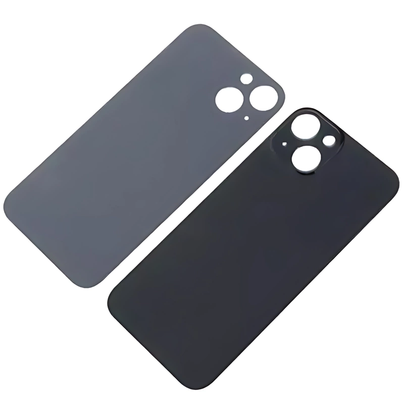 iPhone 13 - Bigger Camera Hole Back Glass (no logo) - Black