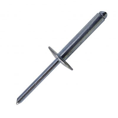4.8 X 16 (3/16) 16mm Large Flange Steel