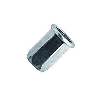 Scell-it M8 x 60 Steel Hexagon Flat Head