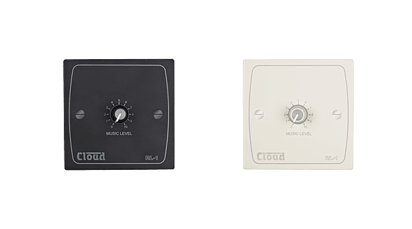 Cloud Remote Volume Level Control Plate White