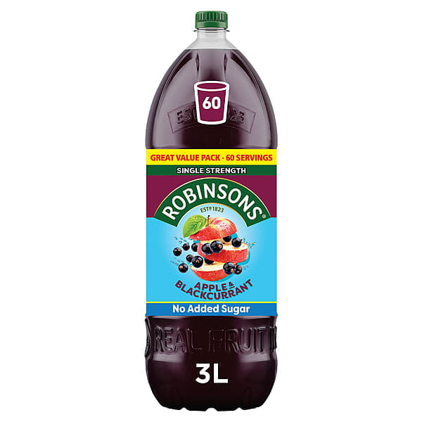 Robinson Apple & blackcurrant 3Ltr