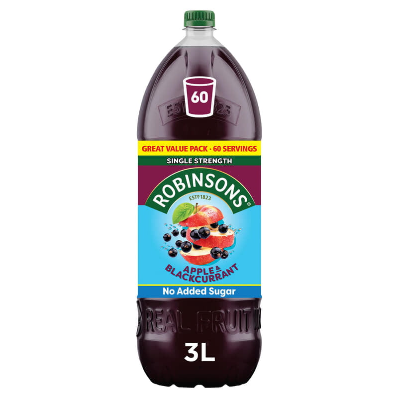 Robinson Apple & blackcurrant 3Ltr