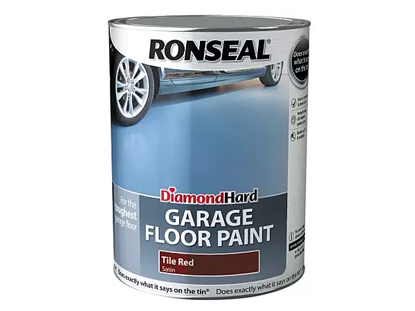 Ronseal Diamond Hard Garage Red Floor Paint