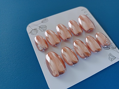 Rose Gold with White Rose