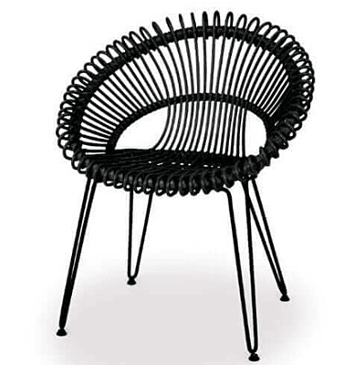 VINCENT SHEPPARD - Roxy - Dining chair - black/black