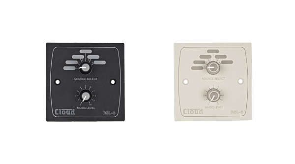 Cloud Remote Source/Volume Level Plate White