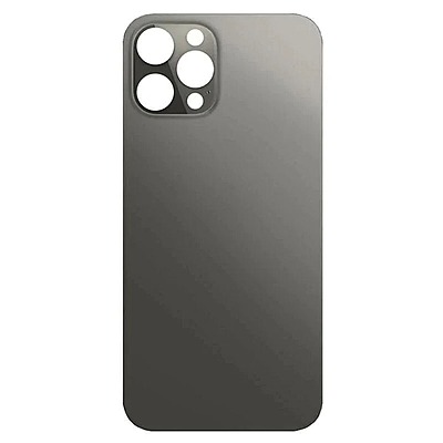 Apple iPhone 12 Pro Max Back , Rear Glass Big Hole Camera Matt - Graphite