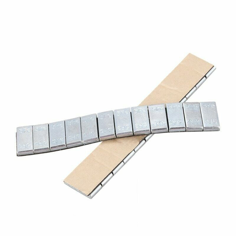 RC Boat Ballast & Crawler Wheel Weights 5 x 12 x 5g 60g Strips Lead RC Boat Ballast & Crawler Wheel Weights 5 x 12 x 5g 60g Strips Lead