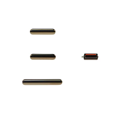 Apple iPhone 11 Pro , Pro Max - Replacement Power Volume And Mute Buttons - Gold
