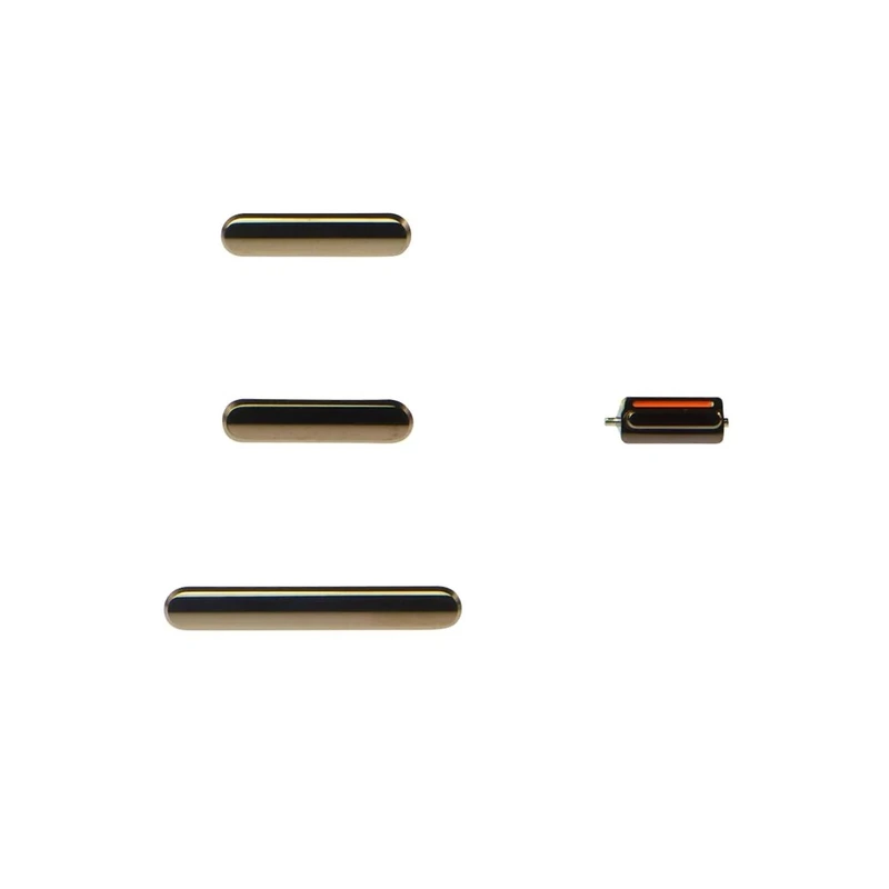 Apple iPhone 11 Pro , Pro Max - Replacement Power Volume And Mute Buttons - Gold