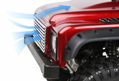 GRC GAX0081A TRX4 Defender Metal Air Intake Grille GRC GAX0081A TRX4 Defender Metal Air Intake Grille
