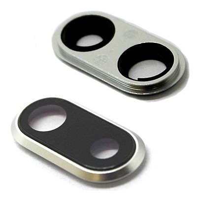 Apple iPhone 8 Plus - Replacement Camera Lens Assembly With Sapphire Glass - Silver
