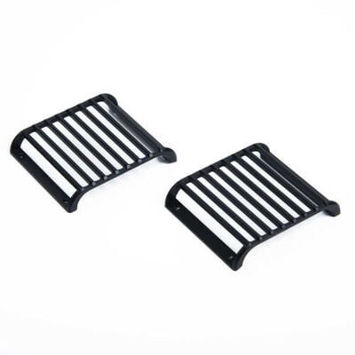 1 Pair RC Crawler Defender TRX4 Landrover Metal Front Headlight Grille Guard 1 Pair RC Crawler Defender TRX4 Landrover Metal Front Headlight Grille Guard