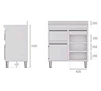 Mueble cafetero MCAF-820 CD/CI
