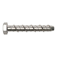 M10 X 130 Serbolt Hex Concrete Bolt Bzp