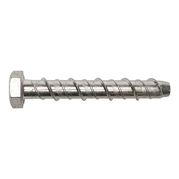 M10 X 130 Serbolt Hex Concrete Bolt Bzp