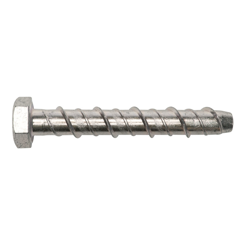 M10 X 130 Serbolt Hex Concrete Bolt Bzp