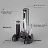 Destapador vinos electrico (CRef:3860)